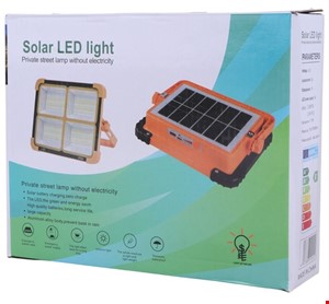 پروژکتور سیار شارژی و پاور بانک خورشیدی Solar LED Light XJ-K3