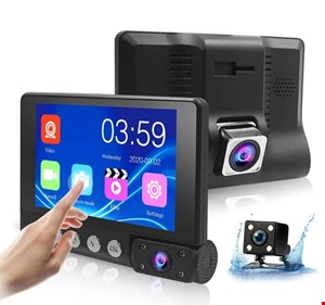 دوربین ثبت وقایع 3 لنز خودرو