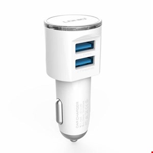شارژر فندکی LDNIO DL-C29 3.4A HighCopy + کابل میکرو یو اس بی