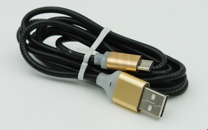 کابل TYPE-C کنفی دو سر محافظ دار 