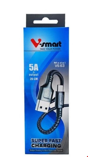 کابل تایپ سی وی اسمارت مدل Vs-63 کنفی
