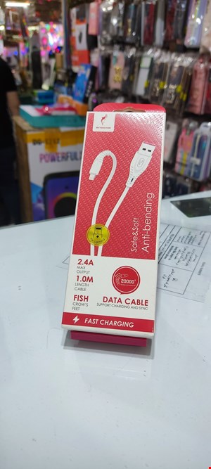 کابل فست شارژر آیفون پکدار 1 متری