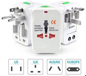 آداپتور چندکاره مسافرتی all in one